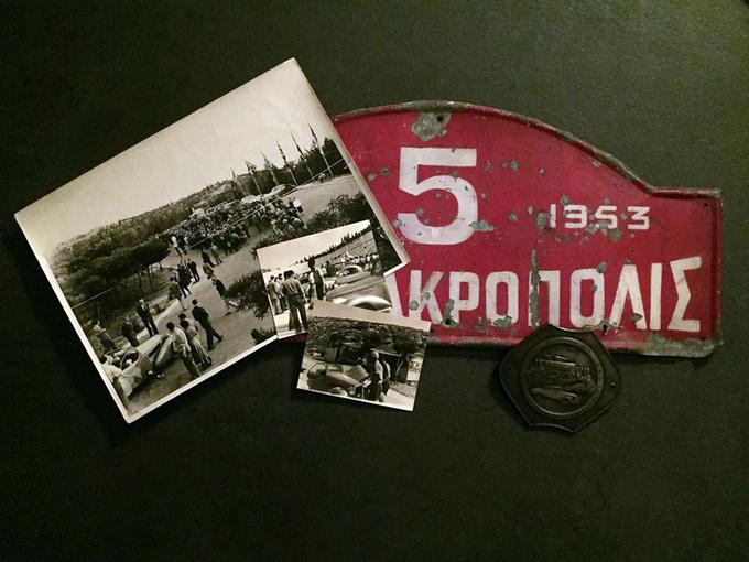 Spomin iz arhiva Srečka Petelina na reli Akropolis 1953. | Foto: osebni arhiv