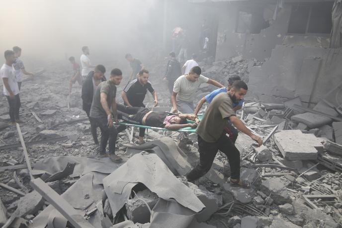 Gaza | Slovenija bo s humanitarnima prispevkoma pomagala za krizo v Gazi in Gorskem Karabahu.  | Foto Guliverimage