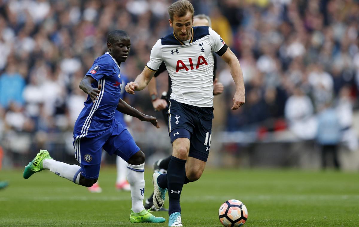 Harry Kane N'Golo Kante | Foto Reuters