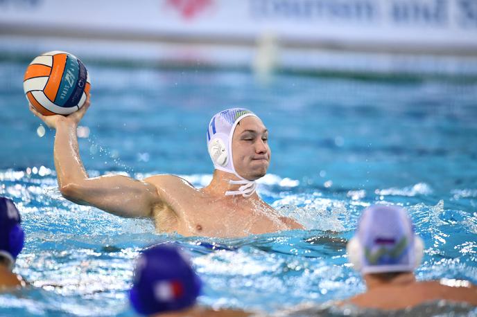 Aljaž Troppan, slovenska vaterpolska reprezentanca | Aljaž Troppan je na treh srečanjih zabil 12 zadetkov. | Foto Guliverimage