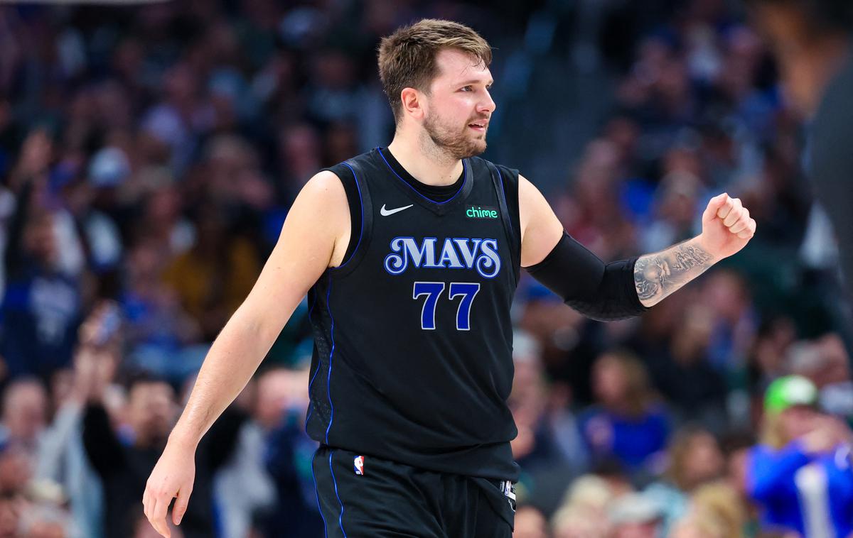 Luka Dončić Dallas Mavericks | Luka Dončić je srečanje končal pri 34 točkah. | Foto Reuters