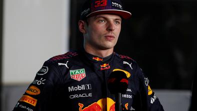 Verstappen dobil pet štartnih mest kazni