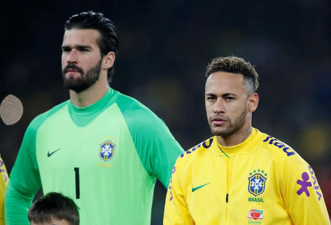 Alisson Becker je z reprezentanco Brazilije osvojil južnoameriško prvenstvo. | Foto: Reuters