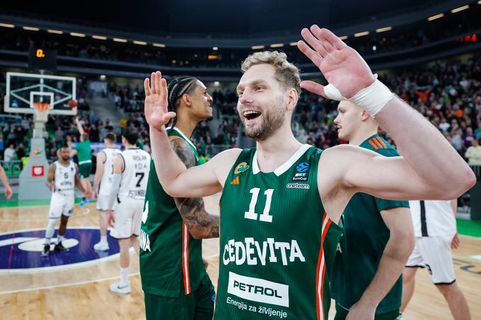 Cedevita Olimpija Jaka Blažič | Foto: Aleš Fevžer