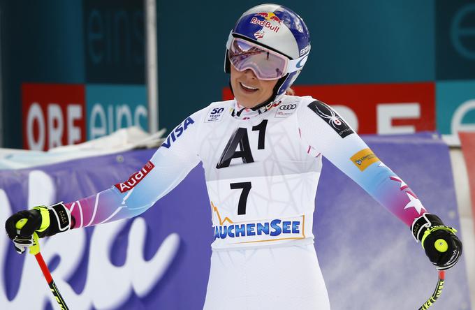 Po dolgem času se je v smučarsko karavno vrnila Lindsey Vonn. Američanka je bila na koncu 13. | Foto: Reuters