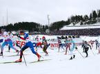 Ženska štafeta smučarski tek Lahti 2017