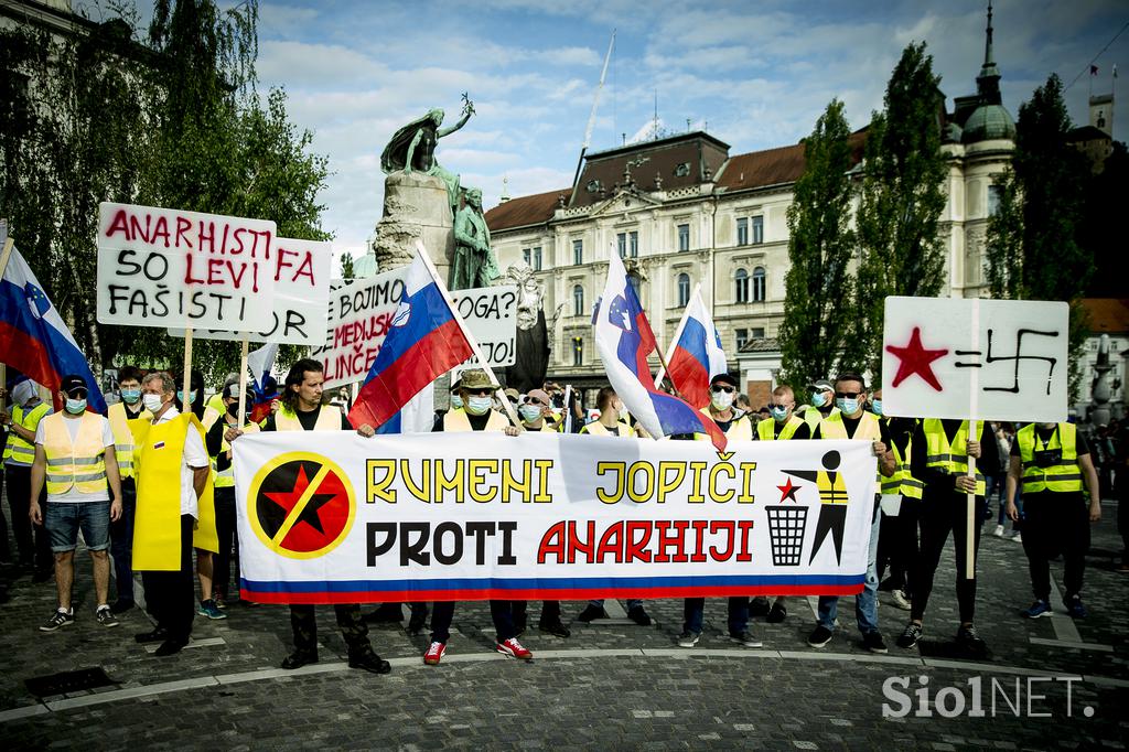 Protesti v Ljubljani