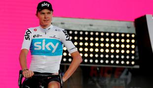 Froome krvav že po ogledu proge #video