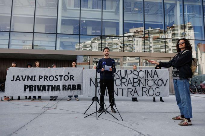 Neuporabniki Roga, Center Rog | Foto: Nebojša Tejić/STA