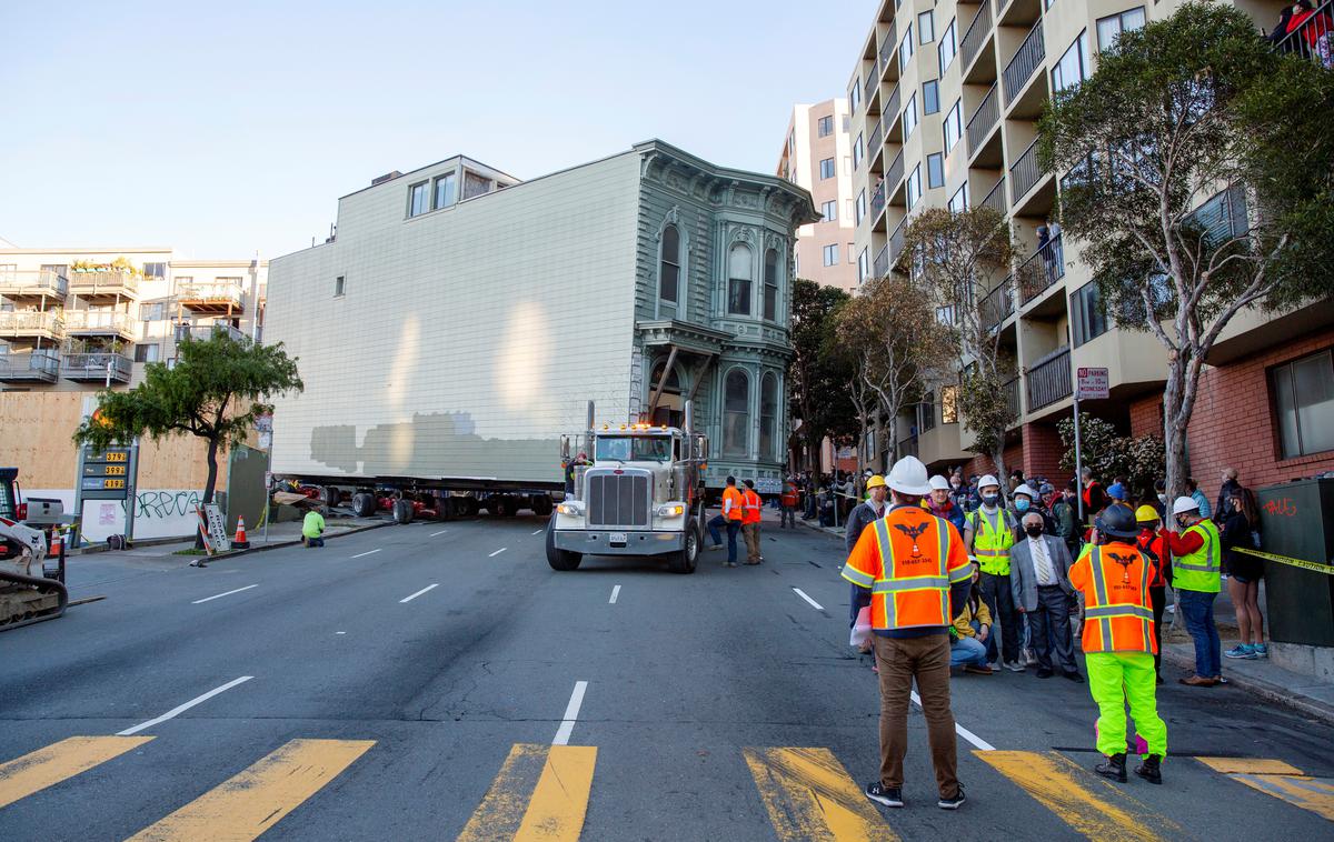 San Francisco selitev hiše | Foto Reuters