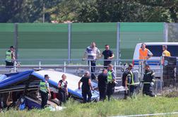 Tragedija na Hrvaškem: umrla oba šoferja poljskega avtobusa