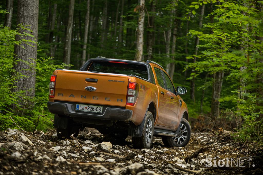 Ford ranger - fotogalerija testnega vozila