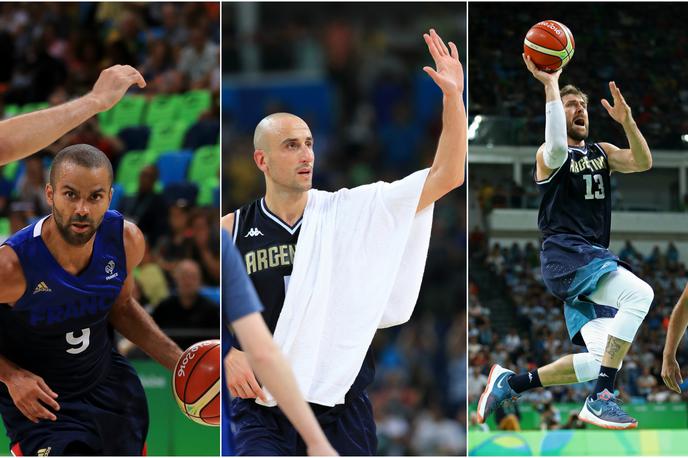 Tony Parker Manu Ginobili Andres Nocioni | Foto Guliver/Getty Images