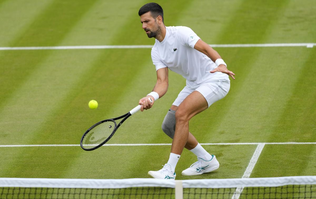 Novak Đoković | Novak Đoković je za tretji krog Wimbledona premagal Jacoba Fearnleyja. | Foto Guliverimage