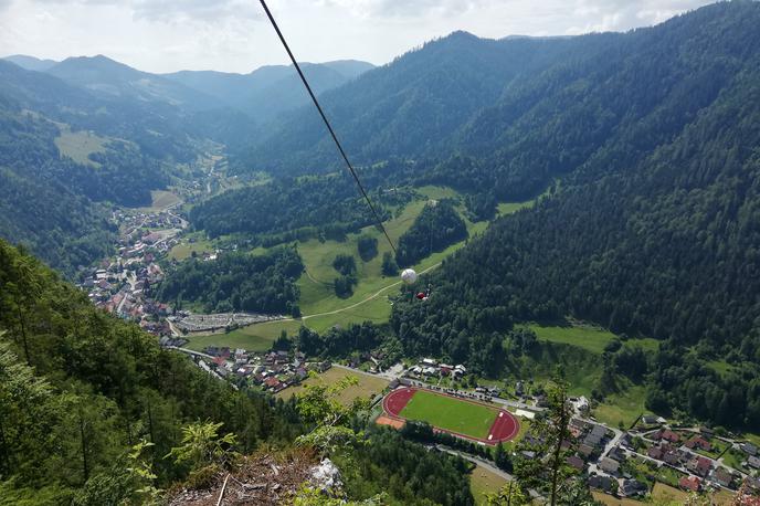 zipline Črna | Foto občina Črna na Koroškem