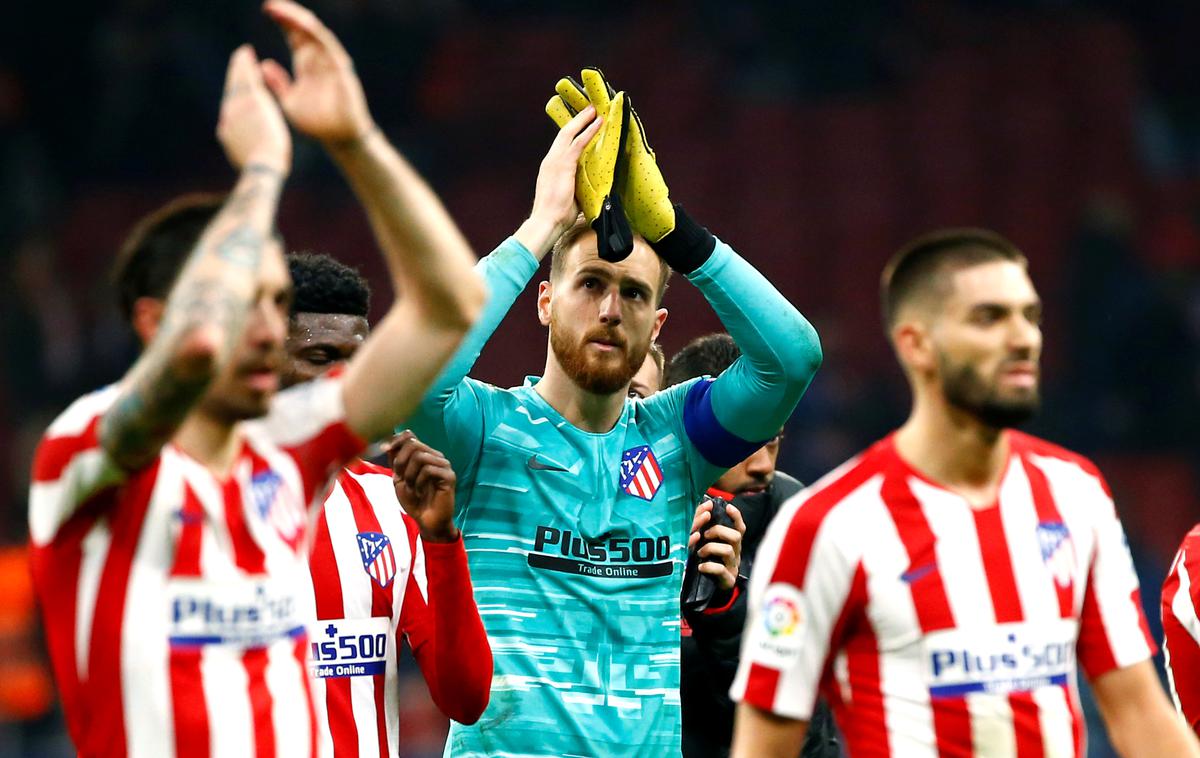 Jan Oblak Atletico Madrid | Atletico Jana Oblaka je edini španski prvoligaški klub, ki je še vedno neporažen v tej sezoni. | Foto Reuters