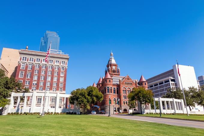 Dealey Plaza, mestni park, v katerem so umorili Johna F. Kennedyja. | Foto: Thinkstock