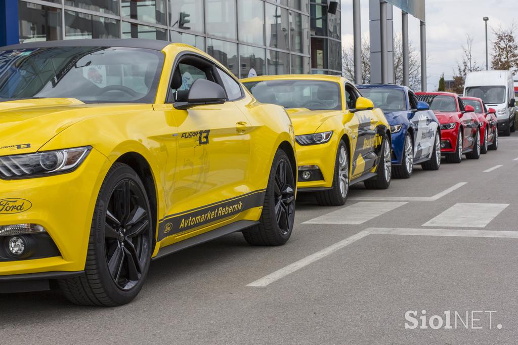 ford mustang karavana neukrotljivih avtosalon