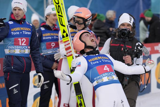 Stefan Kraft je prevzel vodstvo v seštevku 73. novoletne turneje. | Foto: Guliverimage