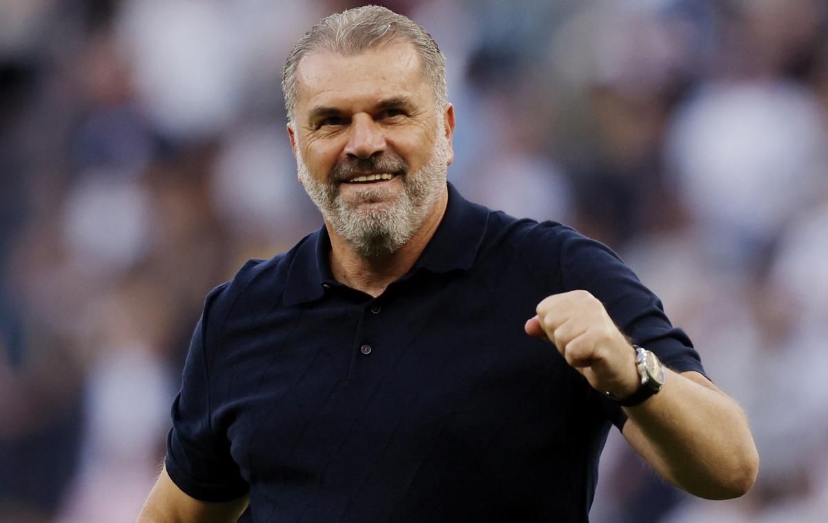 Ange Postecoglou | Avstralski strateg Ange Postecoglou je odlično vstopil v sezono na vročem stolčku Tottenhama. | Foto Reuters