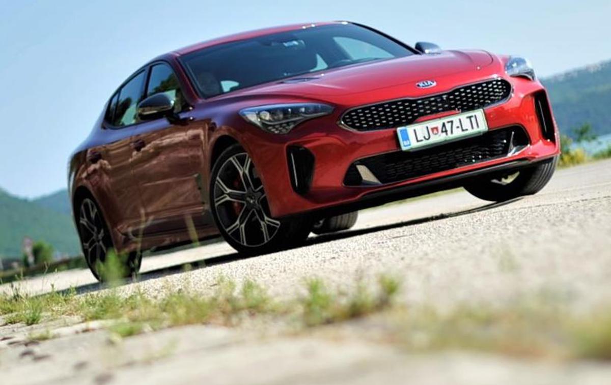 Kia Stinger Istra | Kia stinger na istrskih cestah. | Foto Gregor Pavšič