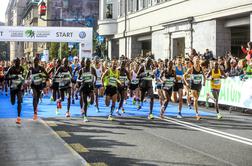 22. Ljubljanski maraton brez najboljših slovenskih maratonskih tekačev, a s kopico tujih