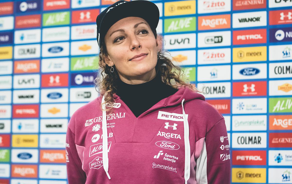 Ilka Štuhec | Ilka Štuhec se veseli začetka nove sezone. | Foto Grega Valančič/Sportida