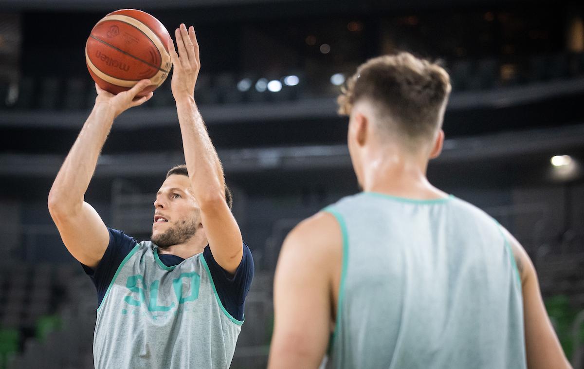 slovenska košarkarska reprezentanca trening Aleksej Nikolić | Aleksej Nikolić | Foto Vid Ponikvar/Sportida