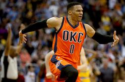 Američan Russell Westbrook je postal najbolje plačani košarkar vseh časov