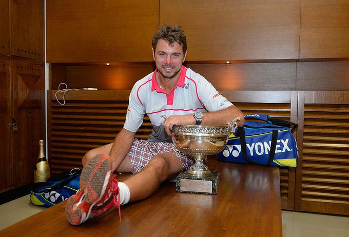 Stan Wawrinka je leta 2015 zmagal OP Francije. | Foto: Gulliver/Getty Images