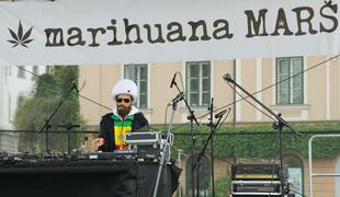 Na Marihuana maršu poudarjajo javni interes za legalizacijo konoplje #video