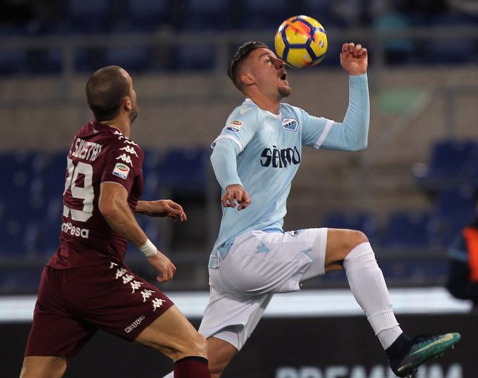 Srb Sergej Milinković-Savić velja za enega od najbolj zaželenih mladih evropskih nogometašev. | Foto: Getty Images