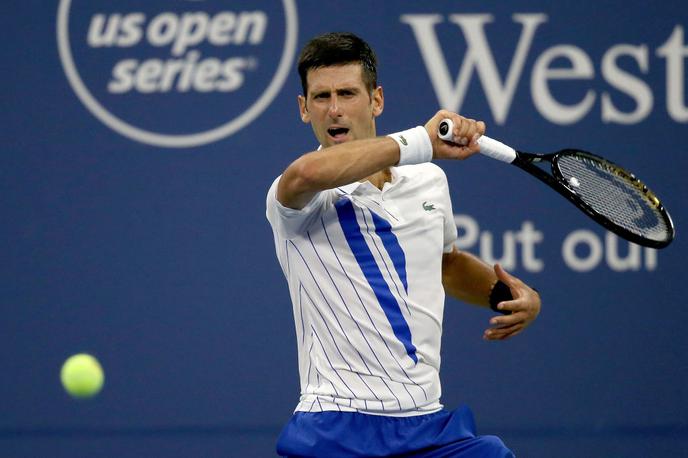 Novak Đoković | Srb Novak Đoković je napredoval v finale mastersa Cincinnati, kjer se bo pomeril s Kanadčanom črnogorskega porekla Milošem Raonićem. | Foto Guliver/Getty Images