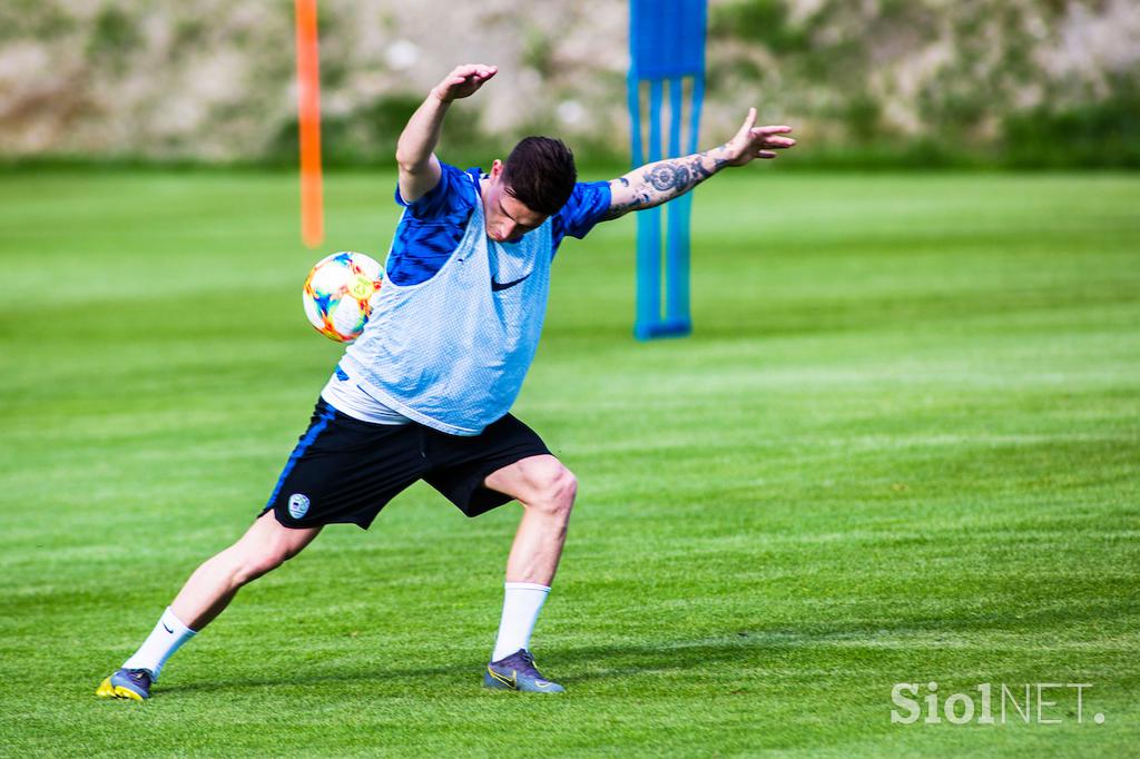 slovenska nogometna reprezentanca, trening