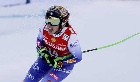 Zmaga je šla v Italijo, Štuhec z napako, Lindsey Vonn pa navdušila