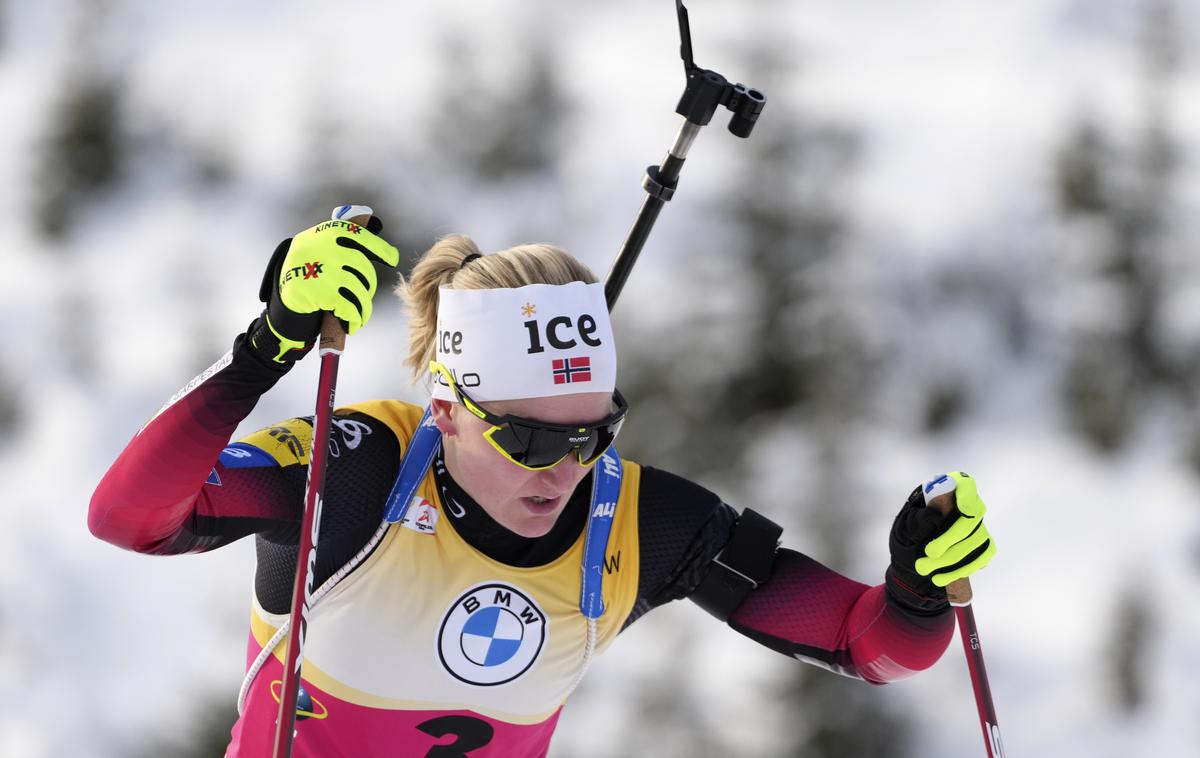 Marte Olsbu Roeiseland | Marte Olsbu Roeiseland je vknjižila peto zmago. | Foto Guliverimage