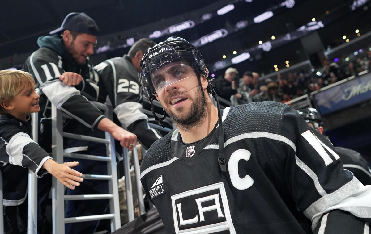 Anže Kopitar | Anže Kopitar si tudi zaradi otrok želi vsaj še enkrat osvojiti Stanleyjev pokal.  | Foto Reuters