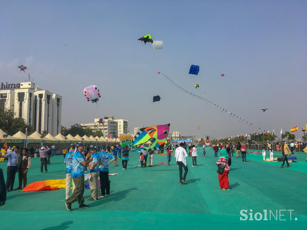 zmajevski festival, Indija, Gujarat