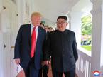 Donald Trump in Kim Džong Un