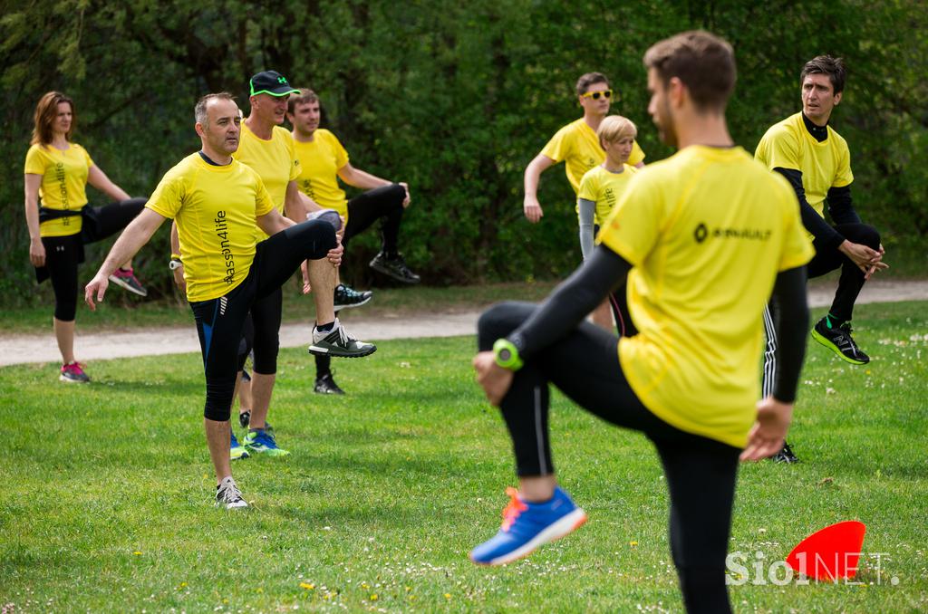 Passion4Life Renault Wings for Life skupni trening Zbilje Vid Ponikvar