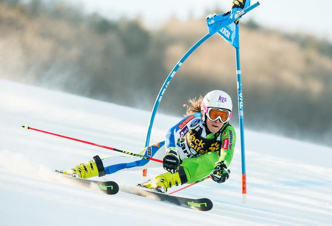 Tina Robnik do zmage v evropskem pokalu. | Foto: Sportida