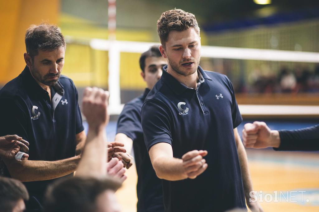 Calcit Volley : OK Merkur Maribor, polfinale državnega prvenstva