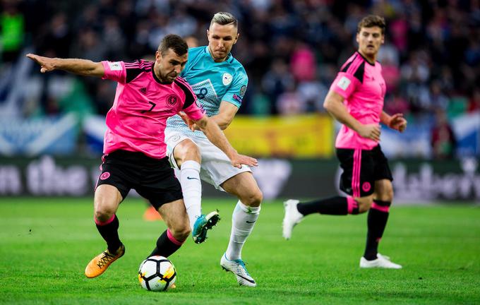 Slovenija vs Škotska nogomet repka | Foto: Vid Ponikvar