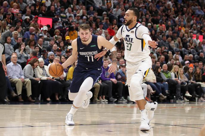 Luka Dončić Rudy Gobert | Bosta Luka Dončić in Rudy Gobert že letos lahko igrala pred navijači? | Foto Reuters