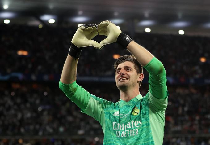 Junak finala Courtois | Foto: Reuters