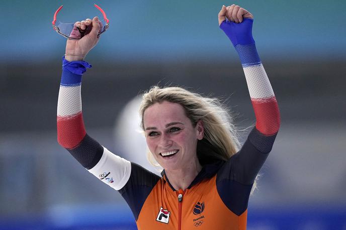 Irene Schouten | Irene Schouten je osvojila drugo olimpijsko zlato odličje v Pekingu. | Foto Guliverimage