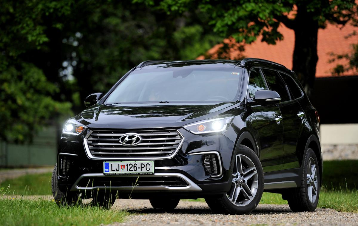 Hyundai santa fe 2.2 CRDi 4WD - test | Foto Jure Gregorčič