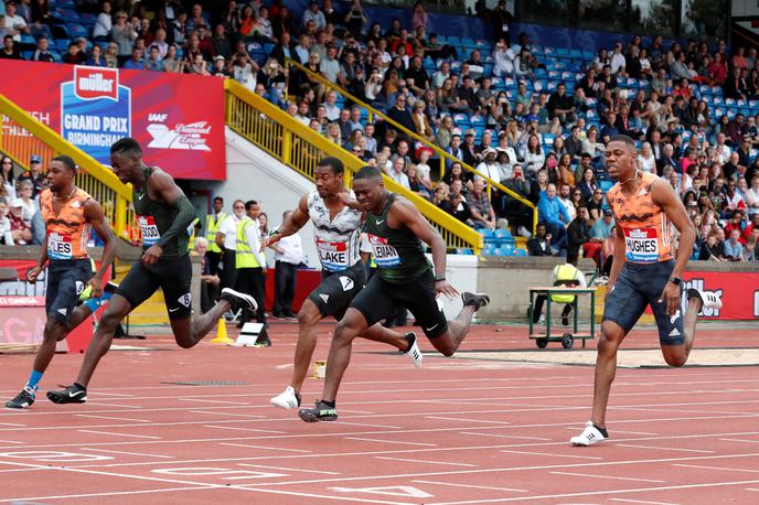 Diamantna liga Birmingham | Američan Christian Coleman je zmagal na 100 m. | Foto Reuters