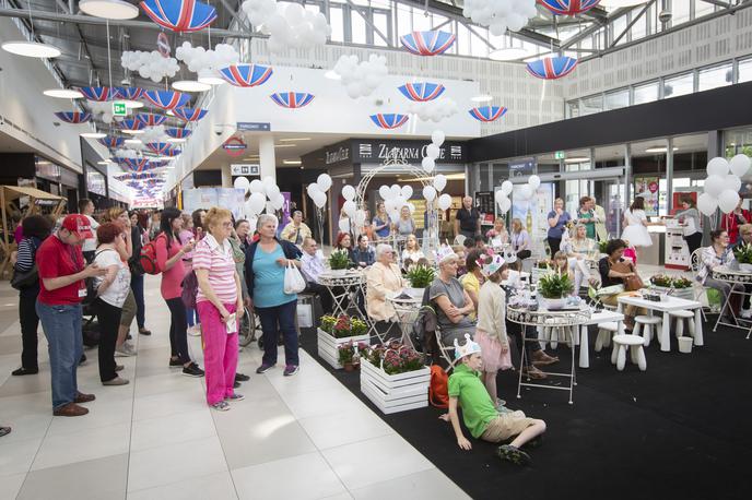 Kraljeva poroka v Mercator centru Šiška. | Foto Bojan Puhek