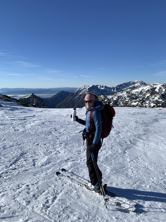 Po koncu kariere se je posvetila svojemu podjetju in znamki Snow Monkey, ki ustvarja termo steklenice. | Foto: osebni arhiv Ane Drev